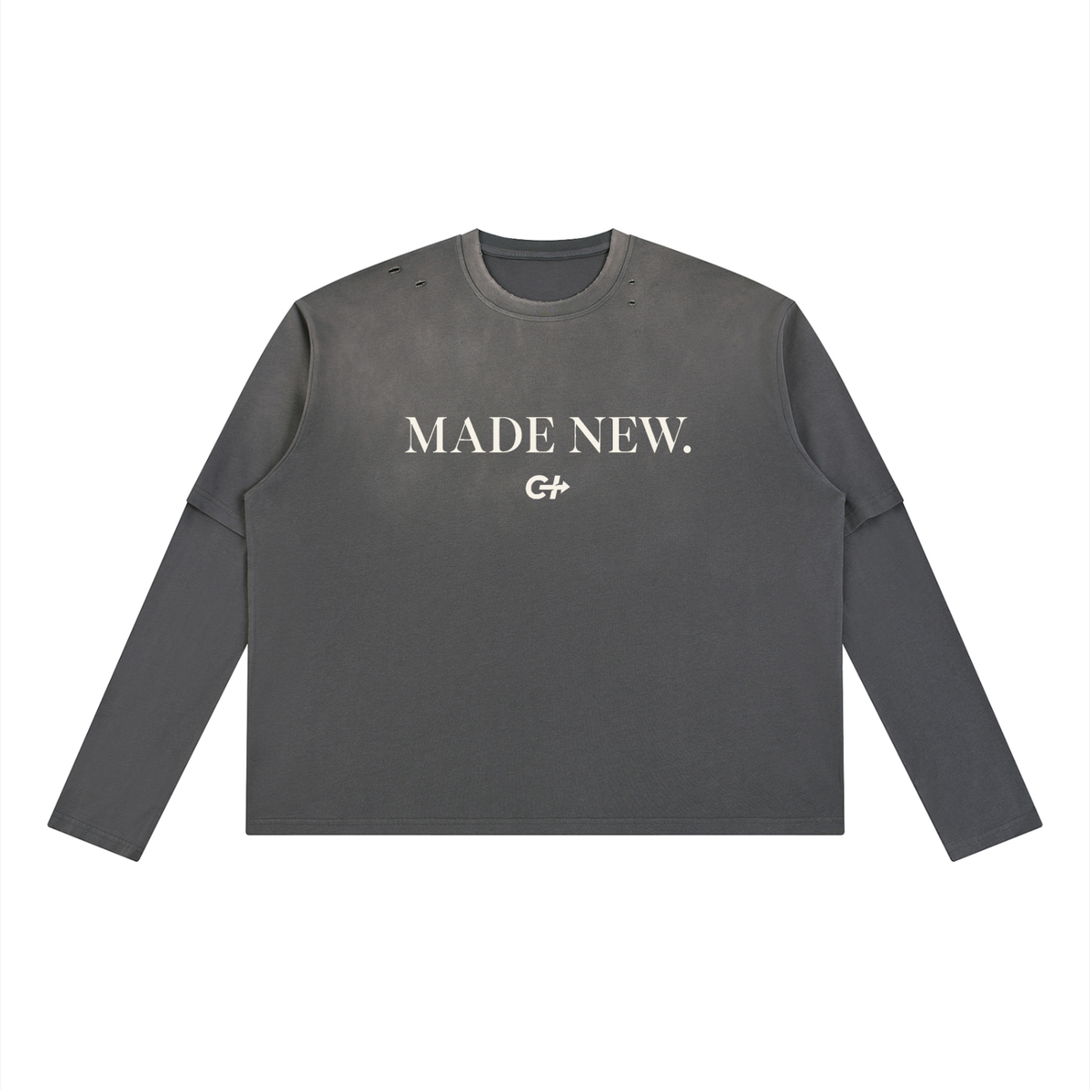 CHANGED Unisex Vintage Wash Layered T-Shirt