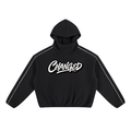 CHANGED Unisex Boxy Piping Fleece Hoodie