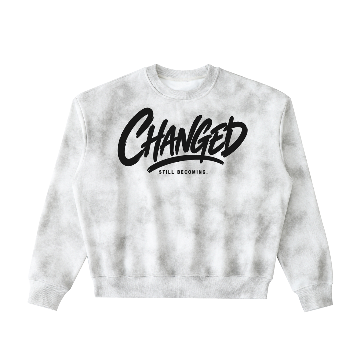 Washed Boxy Fleeced Sweatshirt