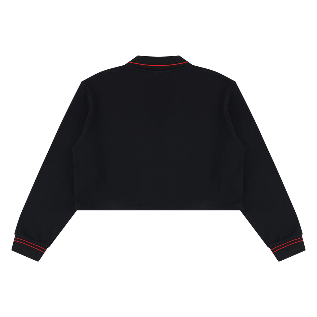 CHANGED Crop Collared Sweatshirt