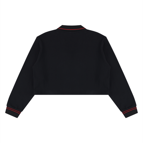 CHANGED Crop Collared Sweatshirt