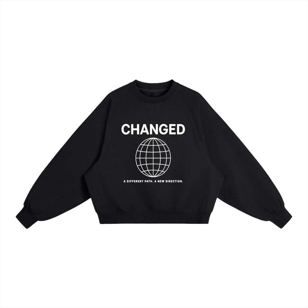 CHANGED Heavyweight Dolman Sleeve Boxy Sweatshirt
